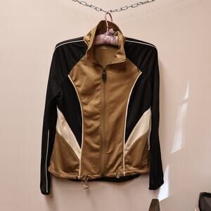 NWT Oleg Cassini Sport Breakthrough Jacket Size PS Zip front Hidden Pocket